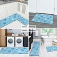 thumbnail image 5 of Blue Dog Paw Footprint Kitchen Rugs Sets Of 2,Anti Fatigue Kitchen Mat Rugs Non Slip Washable,Decorative Kitchen Floor Mats for Kitchen,Sink,Laundry,17"x30"+17"x47", 5 of 7