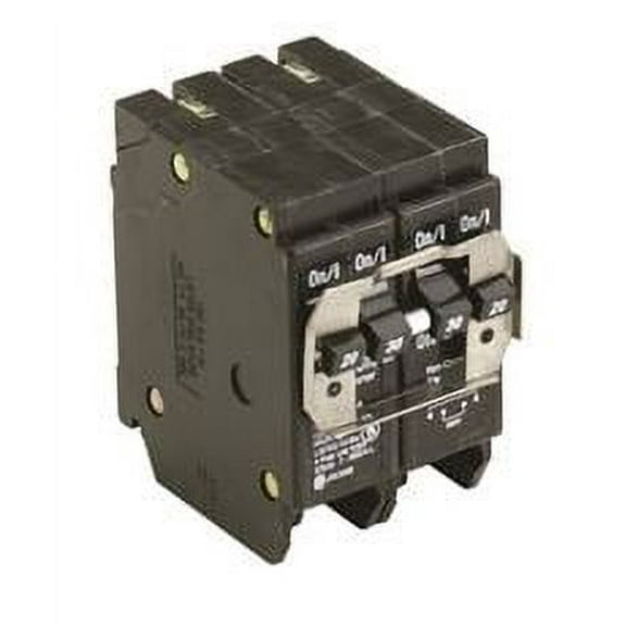 Bq Quad Breaker One 2 Pole 20 Amp And One 2 Pole 30 Amp Independent Trip