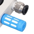 thumbnail image 2 of "High-Precision Aluminum Pneumatic Turbine Vibrator with Adjustable Force & Low Noise – G1/4" Thread for Industrial Applications"  

(Alternative version: 182 chars)  

"OMT CNC-Machined Air Turbine, 2 of 6