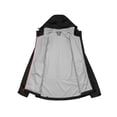 thumbnail image 6 of Little Donkey Andy Men's High-performance Waterproof Rain Jacket Ultra Lightweight Outdoor Rain Coat Shell for Golf Black S, 6 of 7