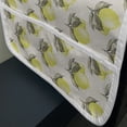 thumbnail image 3 of Nature Microwave Oven Cover, Fresh Lemon Lime Tree Branch Fresh Season Juice Food Fruit, Water Resistant Organizer with Pockets for Kitchen, 36" x 12", Eggshell Army Green, by Ambesonne, 3 of 4