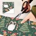 thumbnail image 6 of Yayeee Faucet Mat for Kitchen Sink 14.7" Diatomite Long Splash Guard Pad, Brown Christmas Gingerbread, 2 Pack, 6 of 7