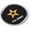 Flexible, variant on BestLicensePlateFrames U.S. Army Star Logo 3D Domed Car Emblem Badge Sticker, Black, Flexible Design