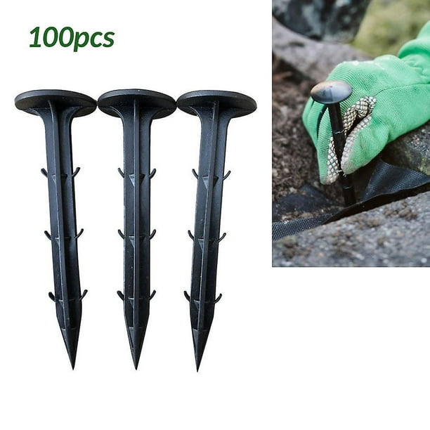 100 Estacas De Anclaje De Piso Galvanizado De 15x2.5 Cm De Estacas De Anclaje En Las Estacas De Tierra 84729487