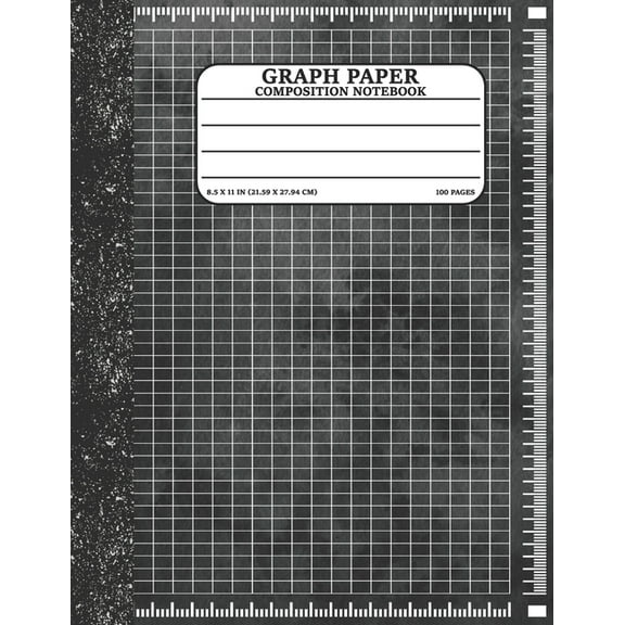 Graph Paper Composition Notebook: Math and Science Lover Graph Paper Cover (Quad Ruled 5 squares per inch, 100 pages) Birthday Gifts For Math Lover Teacher, Student Notebook (Paperback)