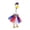 J, variant on Cinvoph Spring Porch Goose Outfit for 23" Lawn Goose Statue, Sunflower Shaped Headwear & Dress Clothing for Outdoor Patio Yard