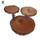 thumbnail image 1 of Soporte de madera para tartas de 3 niveles, soporte rústico para tartas, bandeja de madera para fiestas, soporte de madera natural para tartas, exhibición de postres para decoración de bodas y, 1 of 1