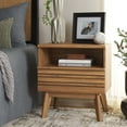 thumbnail image 2 of SAFAVIEH Esma Modern 1 Drawer Nightstand with Shelf,Oak, 2 of 13