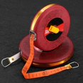 thumbnail image 3 of 10-100M Long Fiberglass Tape Measure Double Face Metric Construction Meter Ruler Red-30M, 3 of 8