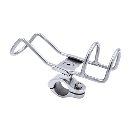 QccHieUs Fishing Rod Holder Bracket Professional Universal Stainless Steel Adjustable Rod 32mm