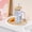 C, variant on Glass Mug with Lid and Straw Iced Coffee Cup with Handle Square Drinking Glasses Tumbler Cups for Smoothie Juice,12 OZ(A)