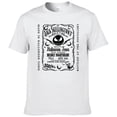 thumbnail image 3 of Camiseta de pesadilla antes de Navidad, Camiseta de algodón puro para hombre, camiseta con cara de Jack Skellington, camiseta informal de calle a la moda, camiseta grande F117, 3 of 4