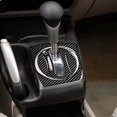 thumbnail image 4 of SPRING 4Pcs Carbon Fiber Auto Interior Gear Shift Panel Decal Decorative Cover Trim For Honda Civic 8th 2006-2011 Car Accessories, 4 of 9
