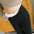 thumbnail image 5 of Fleece Lined Leggings for Women Winter Warm Leggings High Waisted Thermal Tights Cozy Yoga Pants with Pockets, 5 of 7