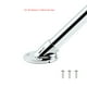 thumbnail image 3 of Eigraketly Pasamanos Base redonda 22mm 316 Tubo de acero inoxidable Cubierta de asiento Columna de múltiples ángulos Pasamanos universal Hardware de Herramientas y ferretería 60 grados Eigraketly TO001114-03, 3 of 6