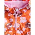 thumbnail image 3 of Character Toddler Girl Half- Zip Windbreaker with Hood, Sizes 2T-5T, 3 of 3