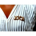 thumbnail image 5 of Triple X Gold Pin 14Kt XXX Retro Vintage, 5 of 5