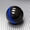 Black/Blue, variant on Stay Tuned Performance Universal Real Carbon Fiber Ball Manual Transmission Gear Shift Shifter Knob