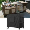 thumbnail image 4 of Cooler Cart Cover , 420D Oxford Fabric,Patio Ice Chest Protective Covers, 4 of 7