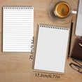 thumbnail image 3 of 1 Pcs Top Bound Spiral Notebook,10 inch x 6.8 inch,40 Sheet/80 Pages,College Ruled Paper,B5 Spiral Note Pads Memo Grid Notebook Journal for Classroom and Office Supplies, 3 of 9