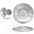 thumbnail image 5 of Reflector Shield for Outdoor Patio Heaters, Replacement Dome with 3-Hole Mount, Durable Design for Propane Heaters, 5 of 5