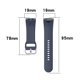 thumbnail image 3 of Compatible Con Amazfit X Smart Bracelet Strap Deportes Reemplazo De Silicona Transpirable Correa De Muñeca Minnieouse EL016827-07, 3 of 5