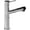 Chrome, variant on Riobel Cy101 Cayo 1.8 GPM Single Hole Pull Out Kitchen Faucet - Stainless Steel