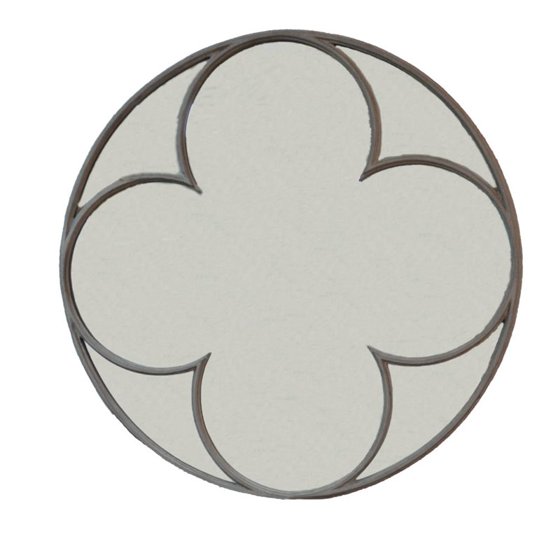Carolina Classics Ethan Quatrefoil Mirror