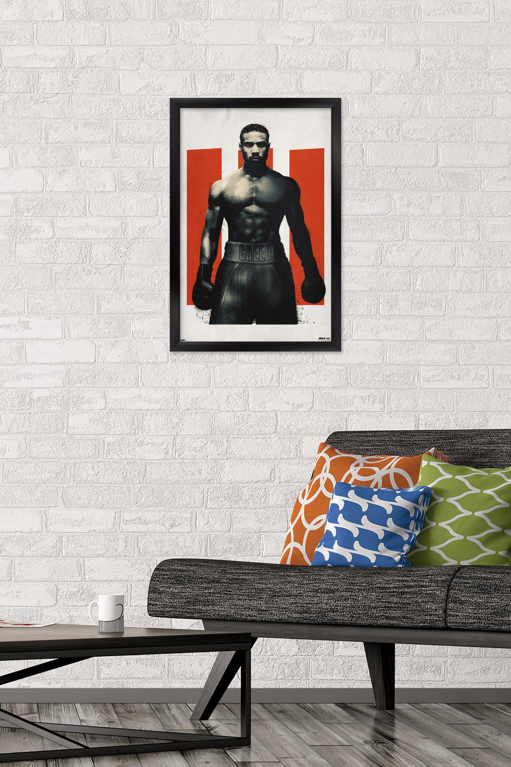 Creed III - Adonis Fight Wall Poster, 14.725" x 22.375" Framed