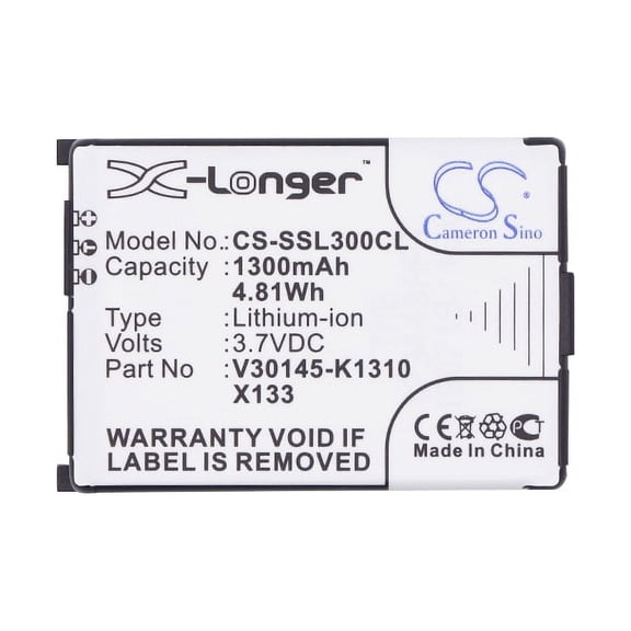 Battery for Siemens Gigaset 4000L 4000s 4010 4010s SL30 M1 M V30145-K1310-X250