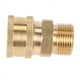 thumbnail image 5 of 4X Juego de Adaptadores para Lavadoras A Presión, Conector Rápido, M22 14mm Giratorio A Conexión Métrica M22, M22-14 Giratorio + Enchufe de 3/8 Pulgadas, 5000 PSI, 5 of 8
