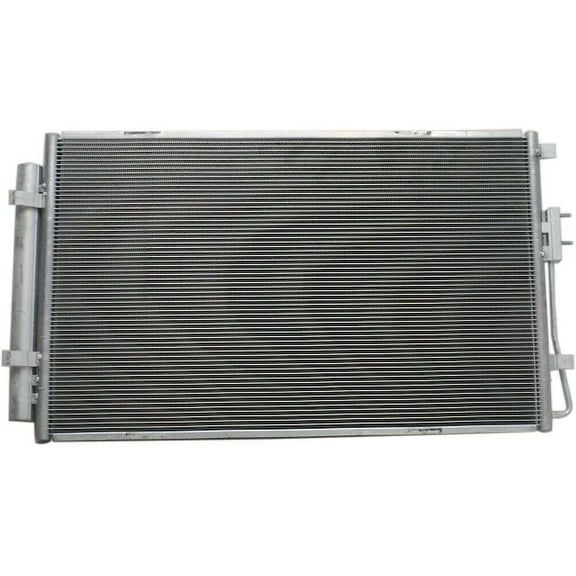 A/C Condenser - Compatible with 2013 - 2018 Hyundai Santa Fe 2.4L 3.3L 2014 2015 2016 2017