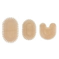 thumbnail image 2 of Home Weavers Hampton Crochet Bath Mat 100% Cotton Reversible Bathroom Rug Set Machine Washable Bathroom Rug-17"x24", Bath Rug- 21"x34", U Shaped Contour- 20"x20", Linen Color 3 Piece Bath Rug set, 2 of 5