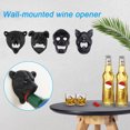 thumbnail image 2 of CAROOTU Bottle Opener Rustic Vintage Style Cast Iron Wall Mounted Kitchen Supplies For Home Ornament, 2 of 6