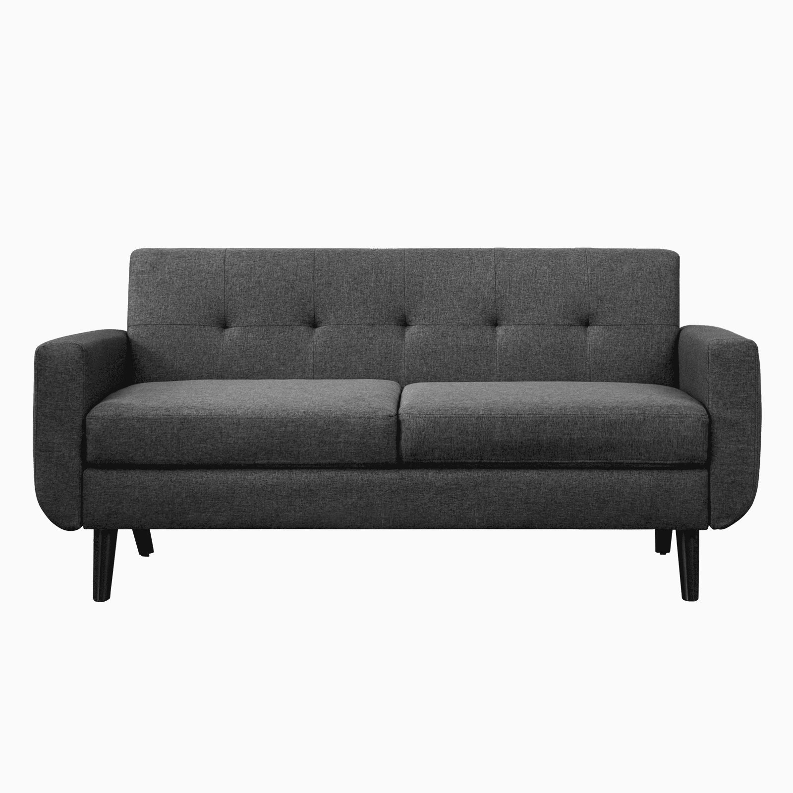 Mjkone 68" W Loveseat Sofa Couch, MidCentury Modern Couch Love Seats Sofa for Living Room