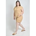 thumbnail image 2 of Set con textura y botones Roman Fashion /Tallas Extras, 4353 (Cafe) cafe 36, 2 of 6