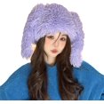 thumbnail image 1 of LinYooLi Cute Bunny Ear Hat Rabbit Ears Cap Y2k Plush Fun Costume Hats Faux Fur Warm Cosplay Party Hat, 1 of 7