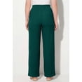 thumbnail image 3 of Woman Within Plus Size Wide-Leg Texture Knit Pant, 3 of 5