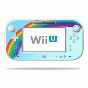 MightySkins NIWIIUGP-Rainbow Skin for Nintendo Wii U GamePad Controller Rap Sticker - Rainbow