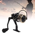 thumbnail image 3 of Spinning Fishing Reel, 5.2:1 Gear Ratio Fishing Spinning Reel Full Metal Sea Proof Fishing Wheels for Freshwater Saltwater[HE4000], 3 of 9