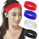 thumbnail image 1 of Banda para el cabello elástica de color sólido de estilo europeo y americano, banda para el cabello deportiva para yoga, para hombres y mujeres, para correr, antideslizante, de algodón, antisudor, 1 of 4