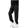 thumbnail image 1 of Odeerbi 6-15 Años Niños Niñas Pantalones Deportivos Cargo Pantalones Deportivos Algodón Workout Athletic Sports Jogger Pantalones Casual Joggers Con Bolsillo, 1 of 5