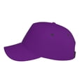 thumbnail image 5 of Disketp Purple Print Baseball Caps For Outdoor Sports Fashion Casual Outdoor Caps Men Women, 5 of 9