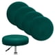 thumbnail image 1 of Uxcell 4-Pack Fundas Redondas para Taburetes de Bar, para Cojín de Taburete de Terciopelo Lavable de 12-14 Pulgadas con Bandas Elásticas [Azul Oscuro], 1 of 7