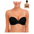 thumbnail image 2 of Paquete De 3 Brasier Strapless Con Tirantes Transparentes, 2 of 4