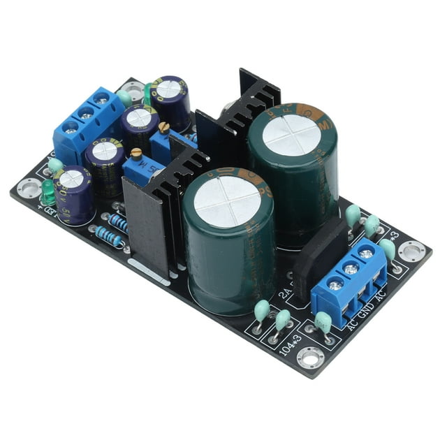 Module de Régulateur de Tension, Condensateur de Filtre 2200uF LM317 LM337 Alimentation Stabilité pour Appareil Électronique