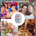 thumbnail image 6 of KUNSIR 2PCS Stopper Clip Charms for Bracelet Necklace, Spacer Beads Mother's Day Christmas DIY Gift for Women, 6 of 6