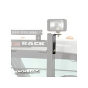 BACKRACK by RealTruck Sport Light Brackets | Black, Pair | 91005 | Universal w/ BACKRACK by RealTruck Frame's