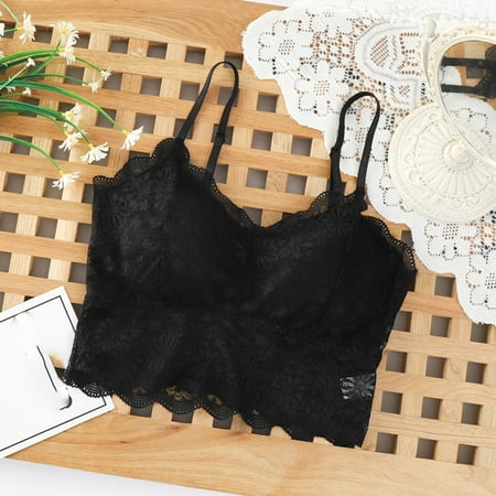 

GaThRRgYP Bras for Women Clearance Fashion Women s Lace Beauty Back Solid Strap Wrap Hollow Out Bra Underwear