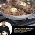 thumbnail image 3 of Sartén Guy Fieri's Flavortown 10,3 de acero inoxidable, 26 cm, 3 of 7